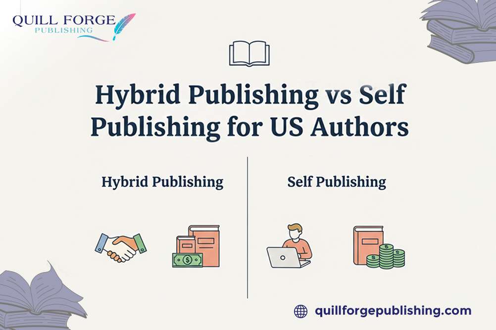 Hybrid Publishing vs Self Publishing for US Authors