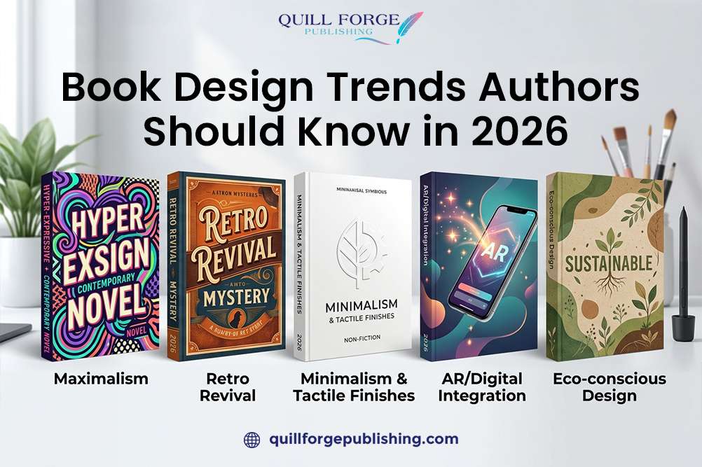 Book Design Trends Authors Should Know in 2026