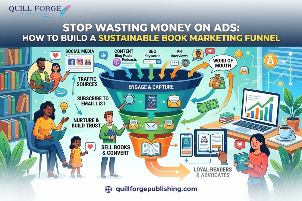 Stop Wasting Money on Ads: How to Build a Sustainable Book Marketing Funnel