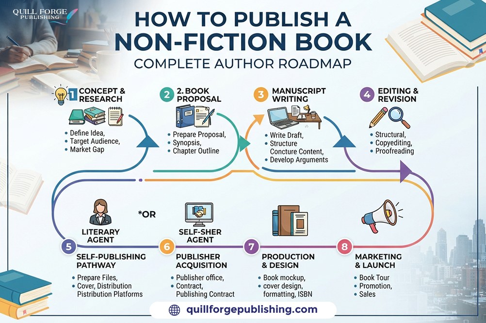 How to Publish a Nonfiction Book: The Complete Author Roadmap