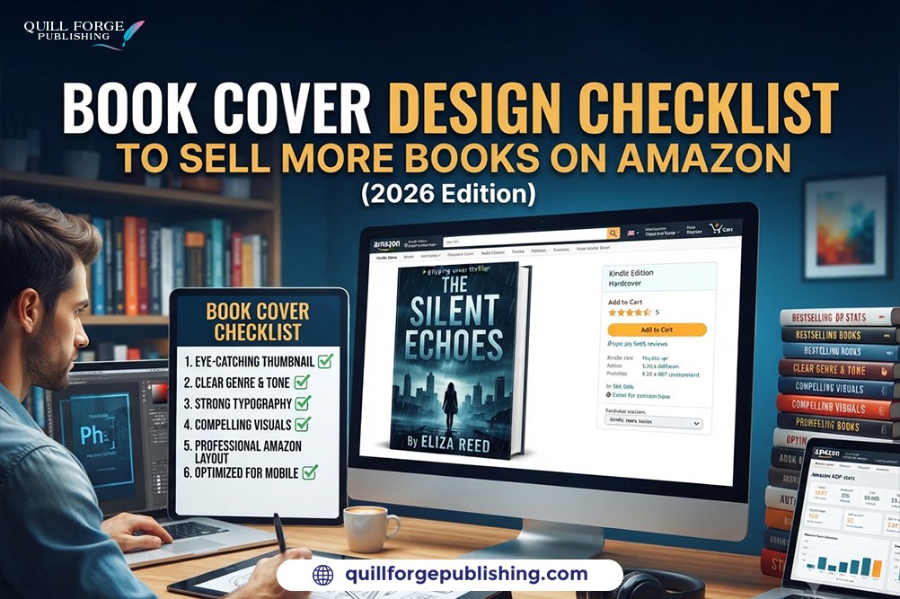 Book Cover Design Checklist to Sell More Books on Amazon (2026 Edition)