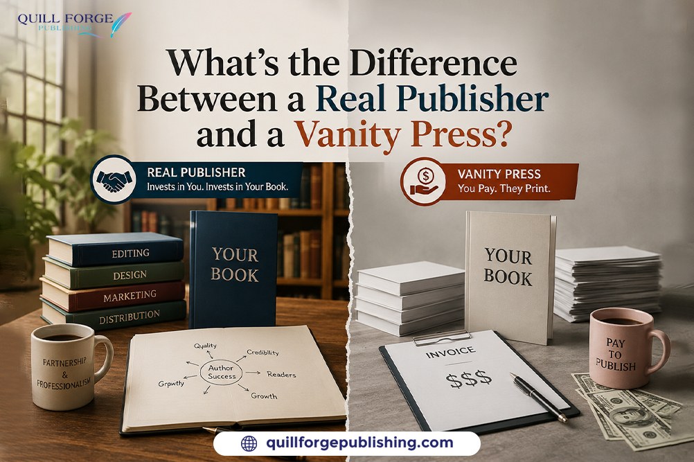 What's the Difference Between a Real Publisher vs Vanity Press?