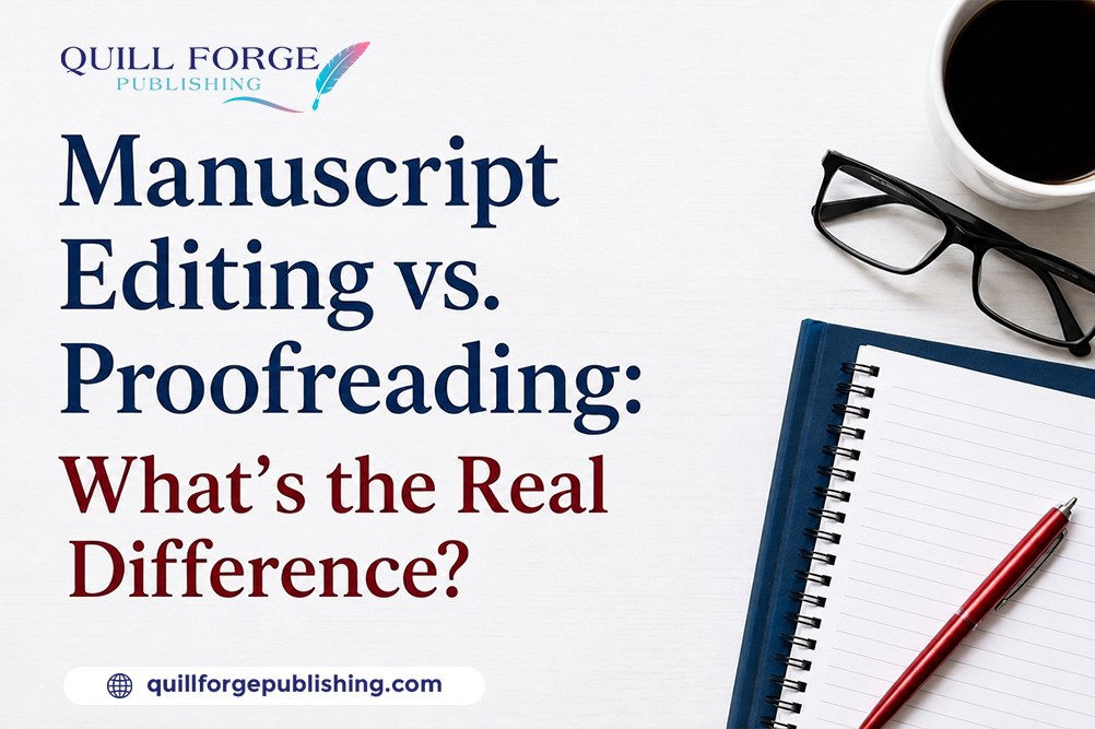 Manuscript Editing vs Proofreading: What's the Real Difference?