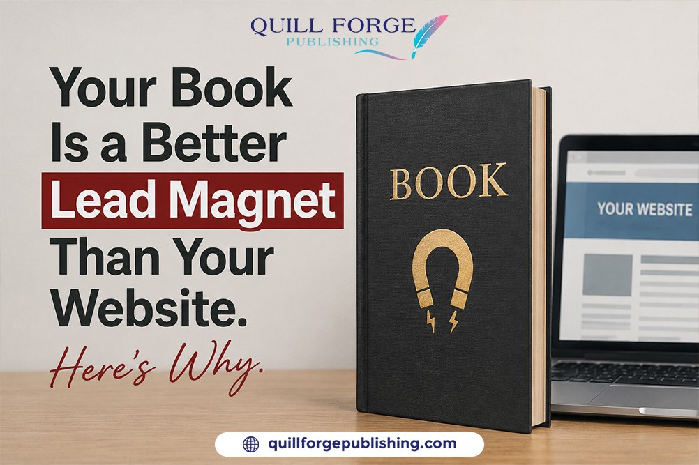 Your Book Is a Better Lead Magnet Than Your Website. Here's Why.