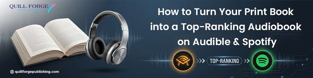 How to Turn Your Print Book into a Top-Ranking Audiobook on Audible & Spotify