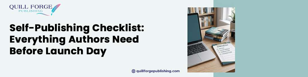 Self-Publishing Checklist: Everything Authors Need Before Launch Day