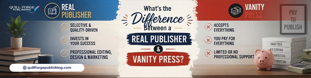 What's the Difference Between a Real Publisher vs Vanity Press?