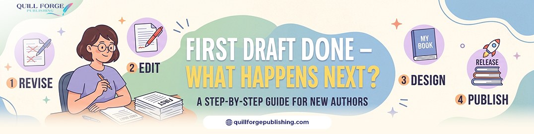 Finished First Draft, What to Do Next: The Complete Book Publishing Checklist for Authors