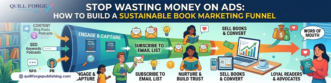 Stop Wasting Money on Ads: How to Build a Sustainable Book Marketing Funnel