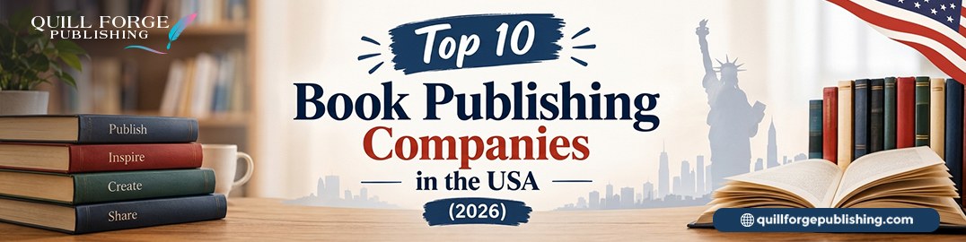 Top 10 Book Publishing Companies in the USA (2026)
