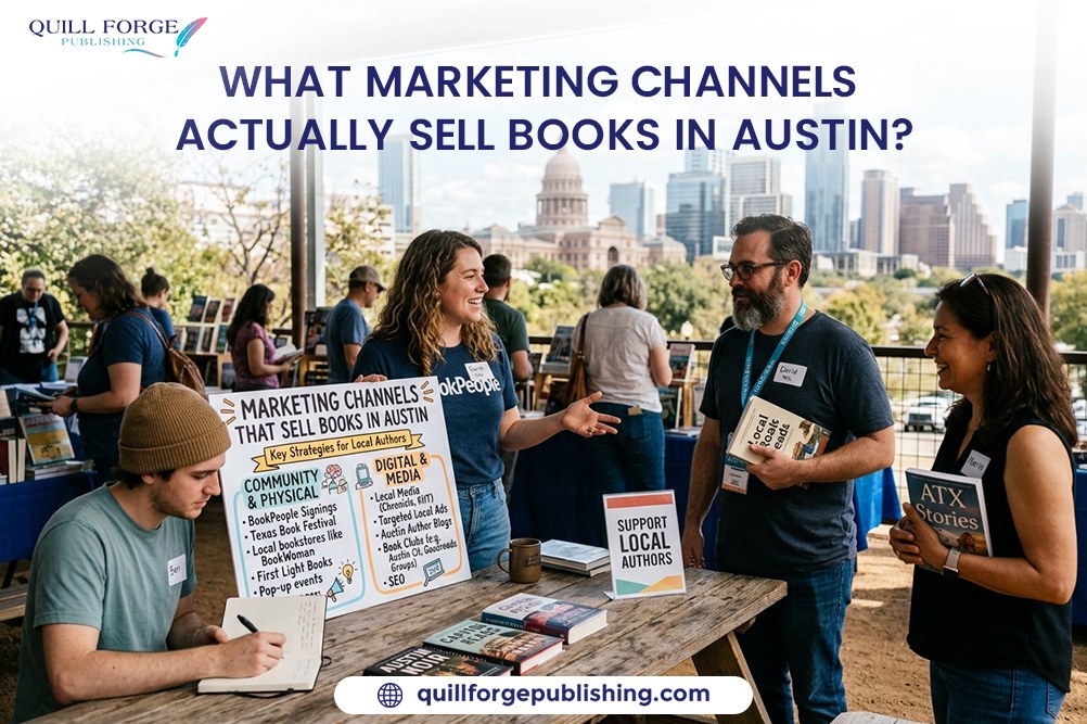 What Book Marketing Services Actually Sell Books in Austin?